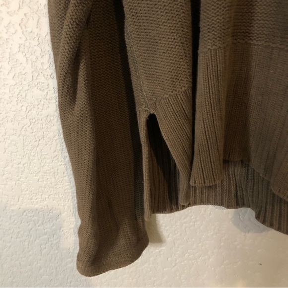 T Alexander Wang Knit Hooded Brown Sweater - Picture 4 of 6